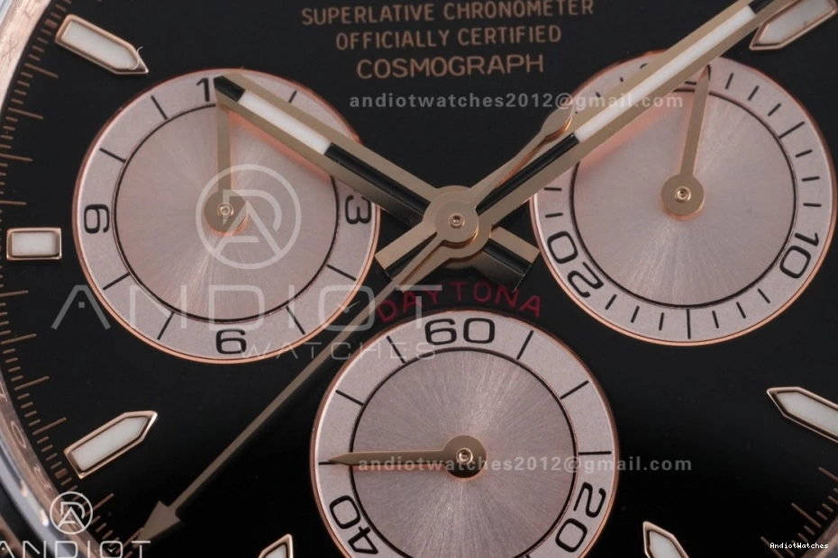 Marker Weight RG Best Black On DD VSF 798 Stick Dial Edition Oyster-flex 1:1 Gain Strap 126515 Daytona Sophisticated Sub-dial 0418